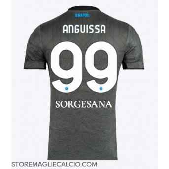 SSC Napoli Frank Anguissa #99 Maglia Gara Terza Repliche 2024-25